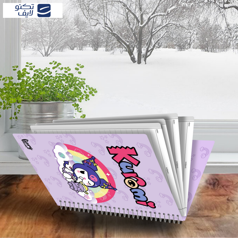 دفتر مشق 50 برگ مستر راد مدل کورومی و ملودی طرح هپی کد 2571 fiory دفتر مشق 50 برگ مستر راد مدل کورومی و ملودی طرح هپی کد 2571 fiory