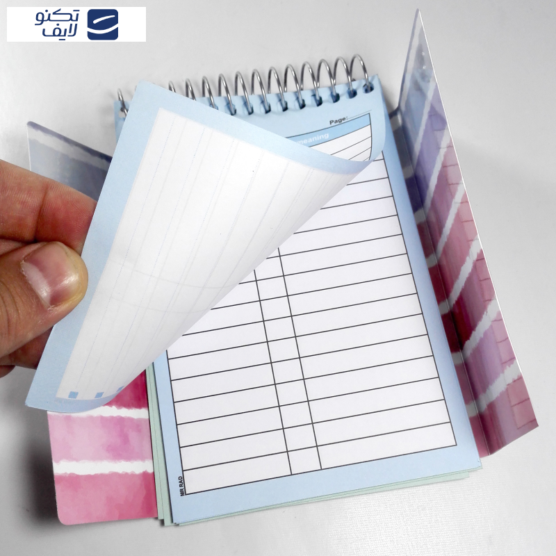 دفترچه لغت مستر راد طرح پاستل مدل شیک کد 1668