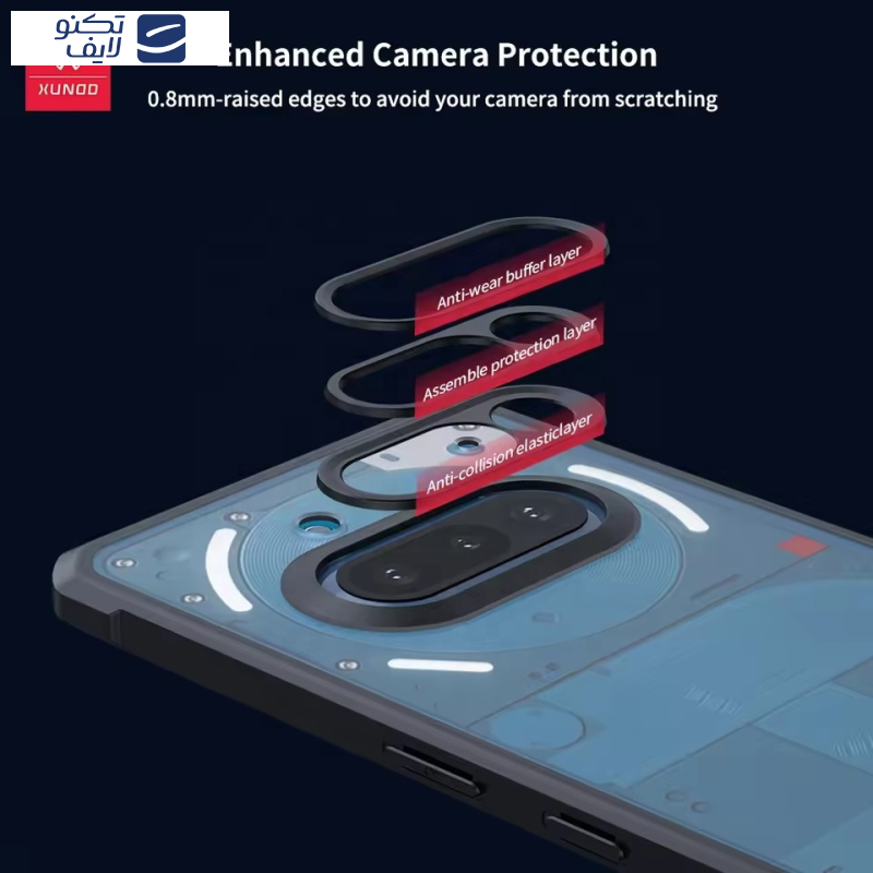 کاور اپیکوی مدل Xundd Beatle مناسب برای گوشی موبایل ناتینگ فون 3a