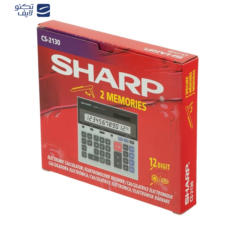 ماشین حساب شارپ مدل COMPECT CS-2130