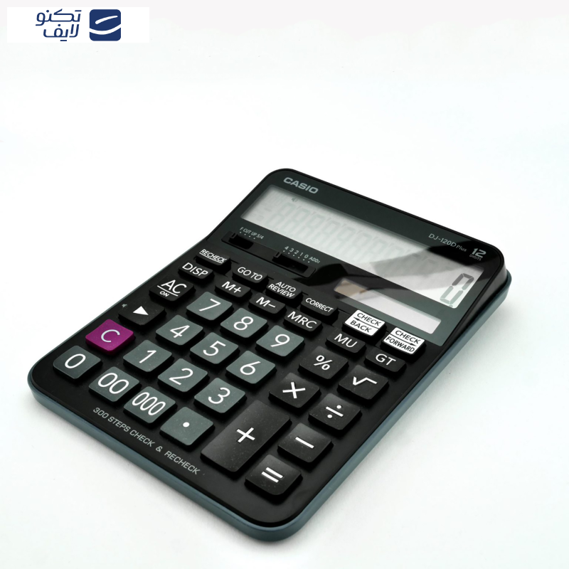 ماشین حساب کاسیو مدل DJ-120D Plus ماشین حساب کاسیو مدل DJ-120D Plus