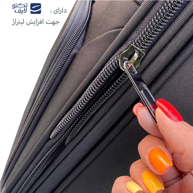 چمدان مدل PC40162L سایز بزرگ ارتفاع 75 سانتی متر چمدان مدل PC40162L سایز بزرگ ارتفاع 75 سانتی متر