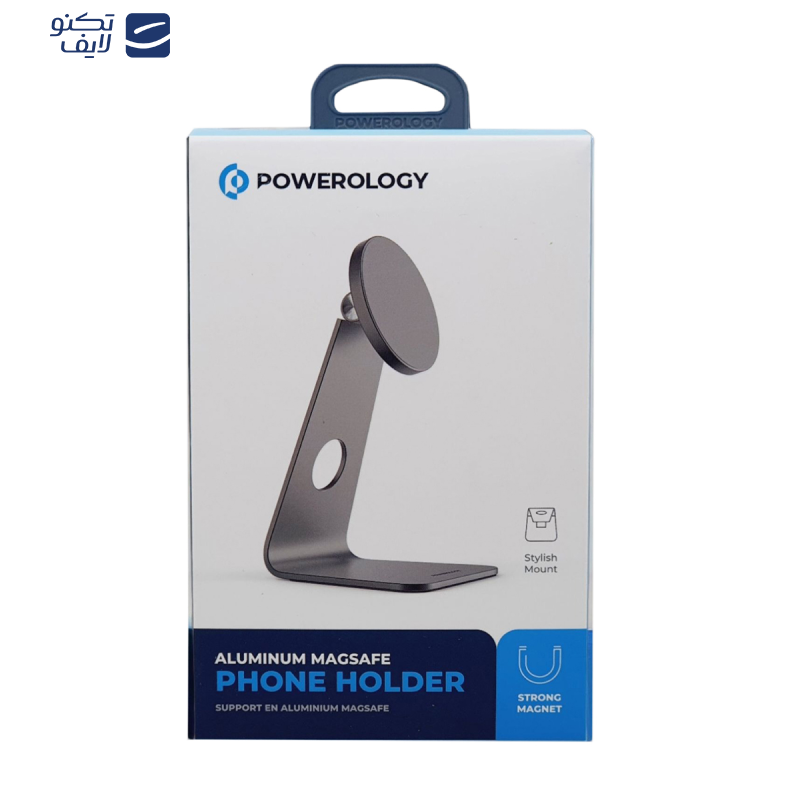 پایه نگهدارنده گوشی موبایل پاورولوجی مدل PMDPHAGY Magsafe پایه نگهدارنده گوشی موبایل پاورولوجی مدل PMDPHAGY Magsafe