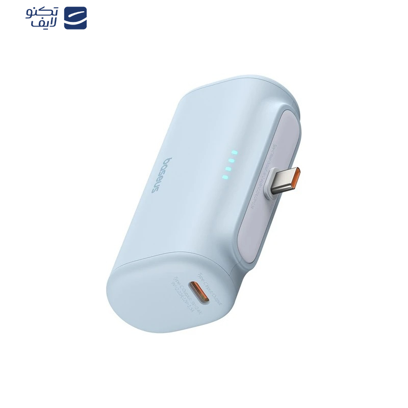 پاوربانک بیسوس مدل PPWC05T ظرفیت 5000 میلی آمپر ساعت