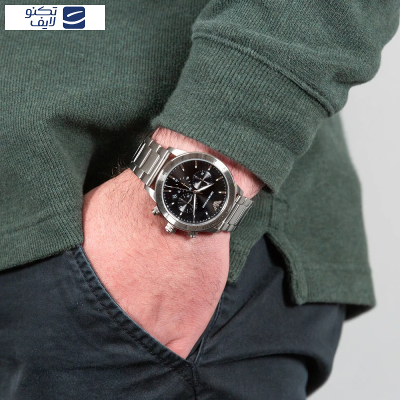 ساعت مچی عقربه ای مردانه کوارتز امپریو آرمانی مدل AR11241 ساعت مچی عقربه ای مردانه کوارتز امپریو آرمانی مدل AR11241