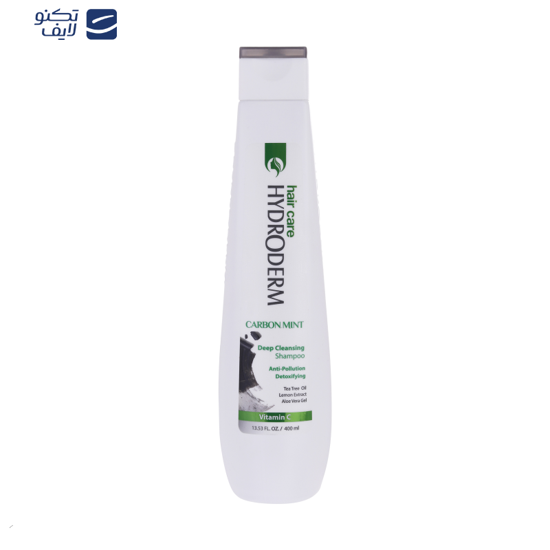 شامپو پاک کننده هیدرودرم مدل Carbon Mint مناسب موهای چرب حجم 400 میلی لیتر شامپو پاک کننده هیدرودرم مدل Carbon Mint مناسب موهای چرب حجم 400 میلی لیتر