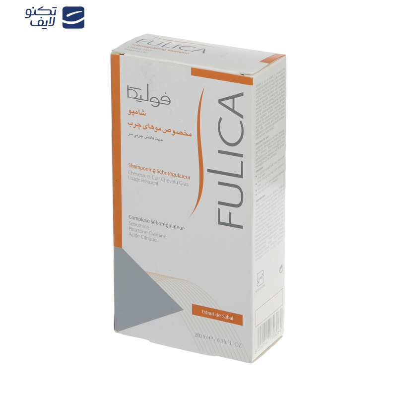 شامپو کاهش دهنده چربی فولیکا مخصوص موهای چرب حجم 200 میلیلیتر شامپو کاهش دهنده چربی فولیکا مخصوص موهای چرب حجم 200 میلیلیتر