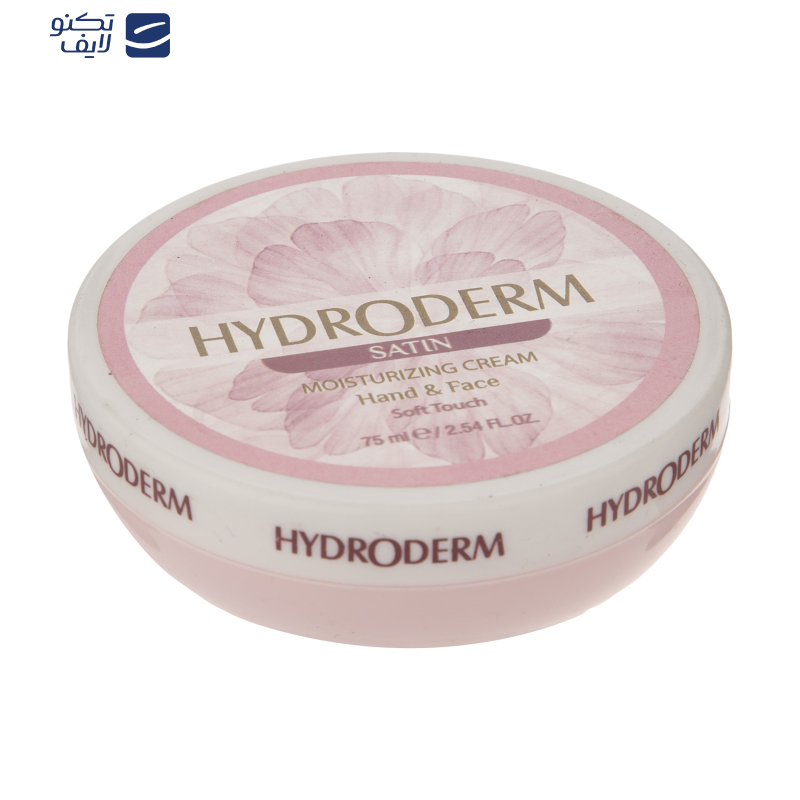 کرم مرطوب کننده هیدرودرم مدل Satin حجم 75 میلی لیتر کرم مرطوب کننده هیدرودرم مدل Satin حجم 75 میلی لیتر