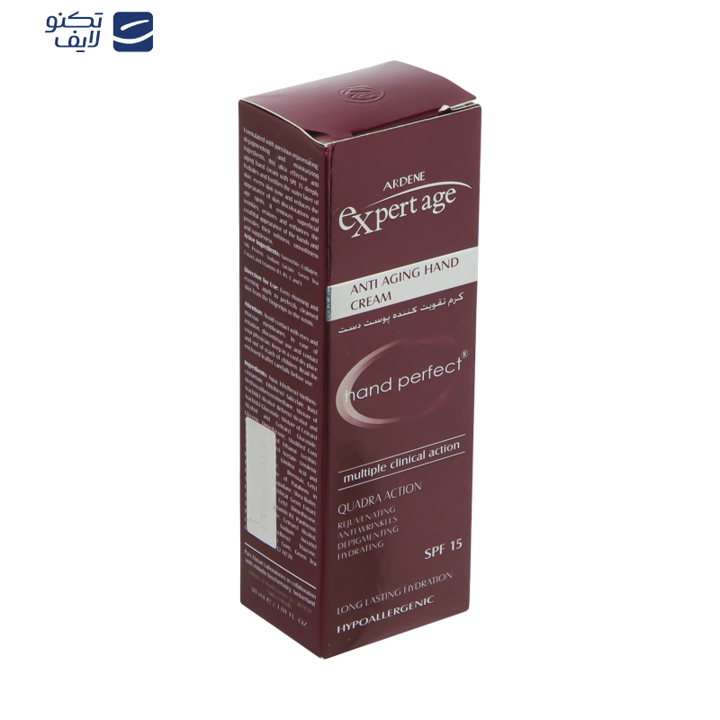 کرم تقویتکننده پوست دست آردن اکسپرت ایج مدل SPF15 حجم 30 میلیلیتر کرم تقویتکننده پوست دست آردن اکسپرت ایج مدل SPF15 حجم 30 میلیلیتر