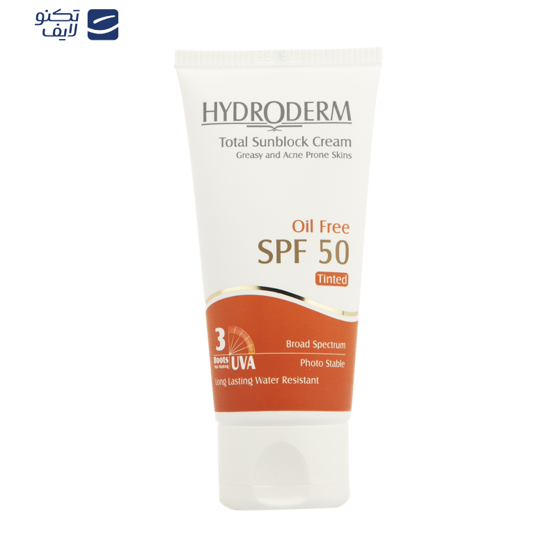 کرم ضدآفتاب هیدرودرم مدل Medium Beige SPF50، حجم 50 میلیلیتر کرم ضدآفتاب هیدرودرم مدل Medium Beige SPF50، حجم 50 میلیلیتر