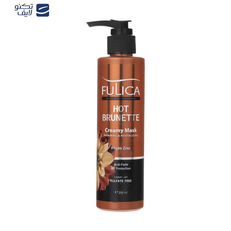 کرم تقویت کننده و ترمیم کننده موی قهوه ای فولیکا مدل Brunette حجم 200 میلی لیتر کرم تقویت کننده و ترمیم کننده موی قهوه ای فولیکا مدل Brunette حجم 200 میلی لیتر