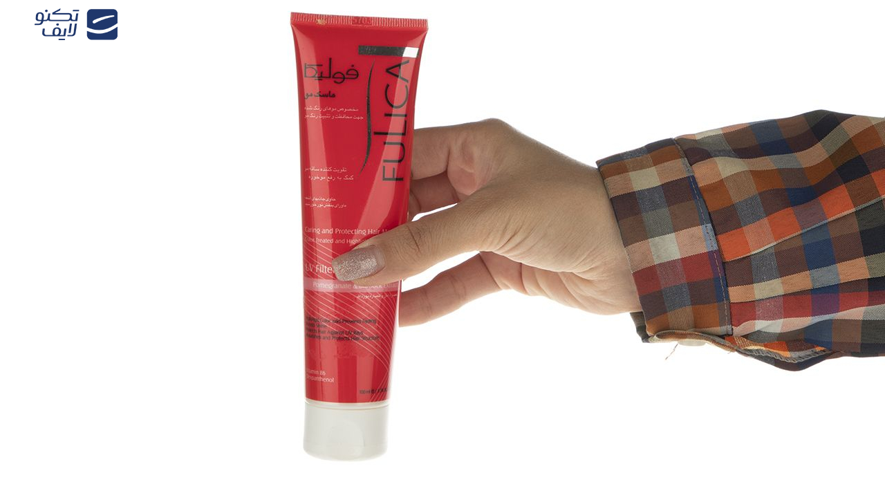 ماسک مو فولیکا مناسب موهای رنگ و هایلایت شده حجم 100 میلی لیتر ماسک مو فولیکا مناسب موهای رنگ و هایلایت شده حجم 100 میلی لیتر