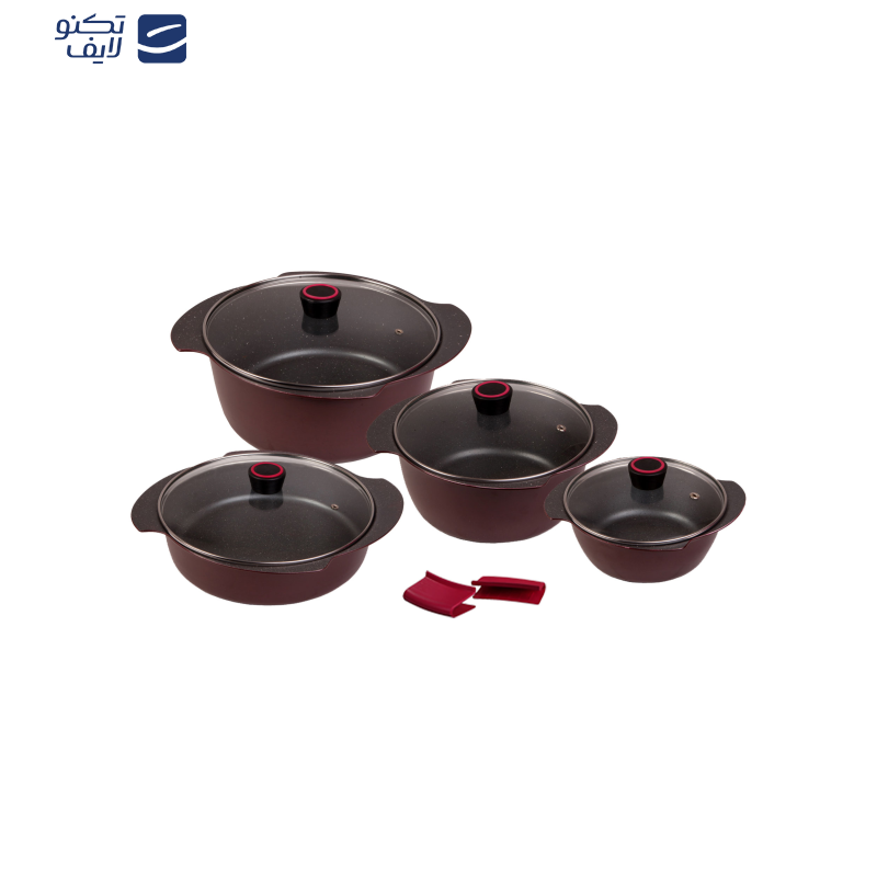 سرویس پخت و پز 10 پارچه تکنو مدل پروانه سرویس پخت و پز 10 پارچه تکنو مدل پروانه