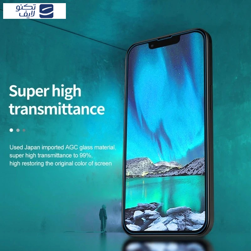 محافظ صفحه نمایش گرین لاین مدل 9H steve مناسب برای گوشی موبایل اپل iPhone 17 Pro Max محافظ صفحه نمایش گرین لاین مدل 9H steve مناسب برای گوشی موبایل اپل iPhone 17 Pro Max