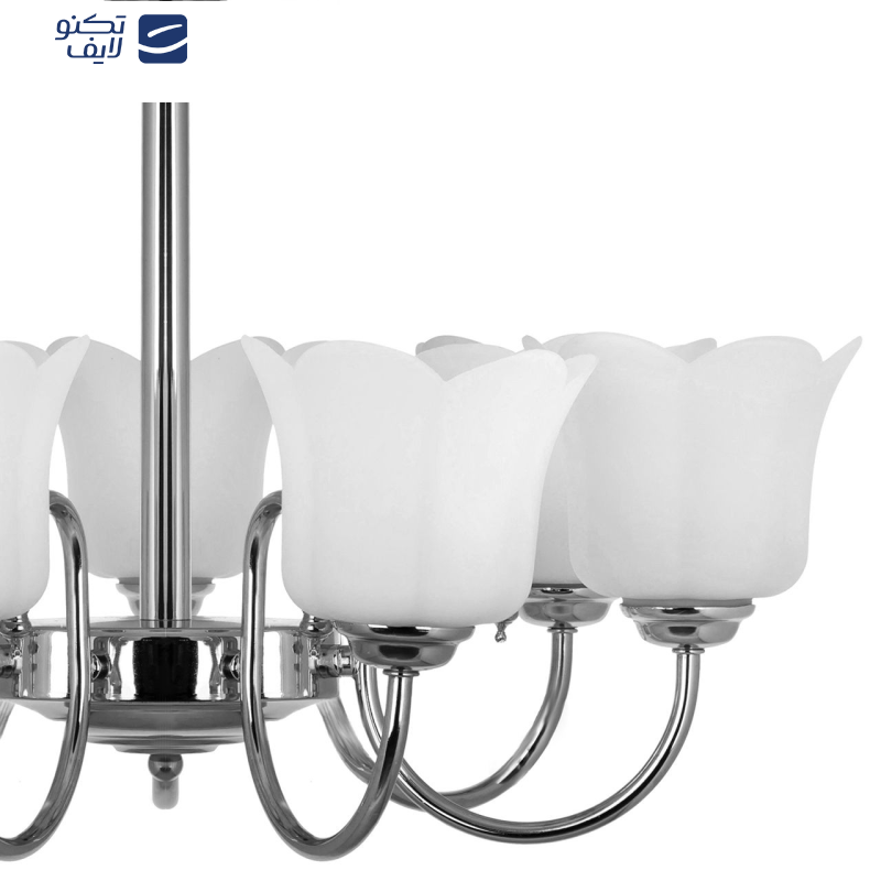 لوستر 7 شعله چشمه نور کد 856.7 لوستر 7 شعله چشمه نور کد 856.7