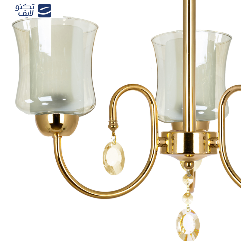 لوستر 3 شعله چشمه نور کد A811/3  لوستر 3 شعله چشمه نور کد A811/3