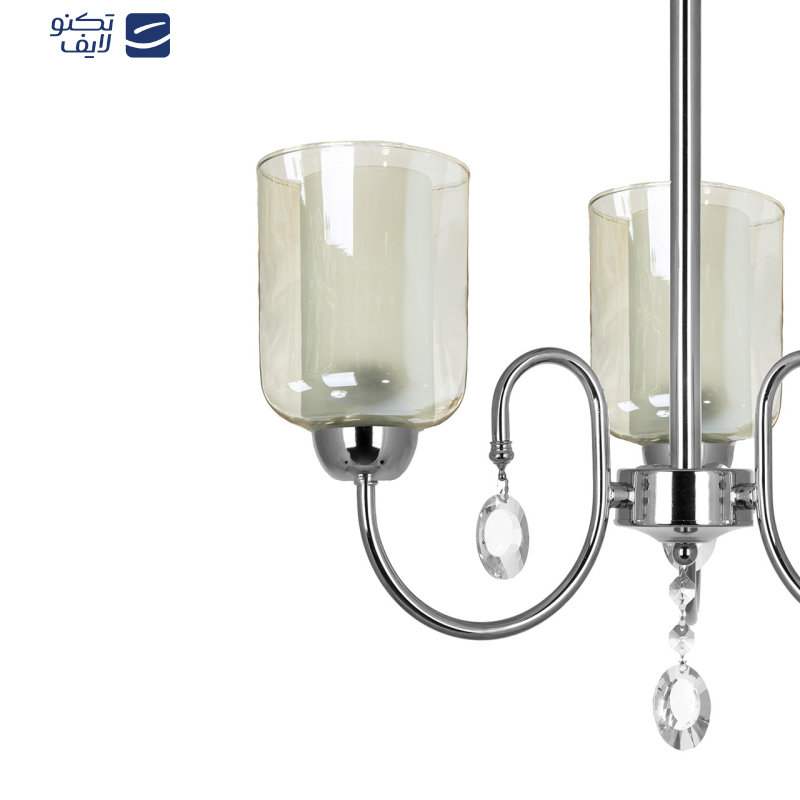 لوستر آویز سه شعله چشمه نور کد AB812/3 لوستر آویز سه شعله چشمه نور کد AB812/3