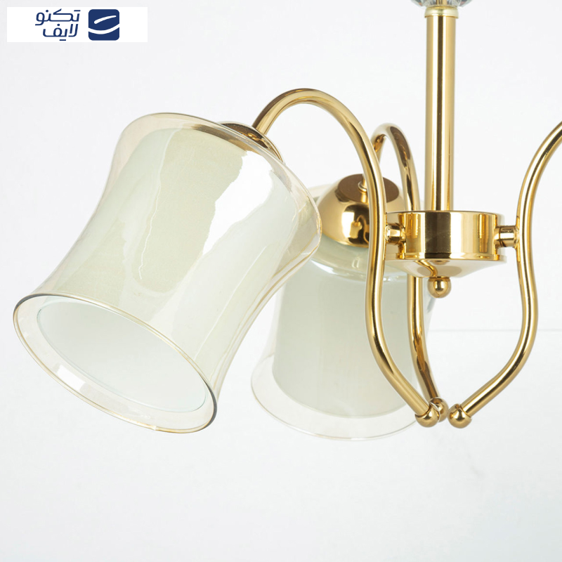 لوستر 3 شعله چشمه نور کد A833.3 لوستر 3 شعله چشمه نور کد A833.3