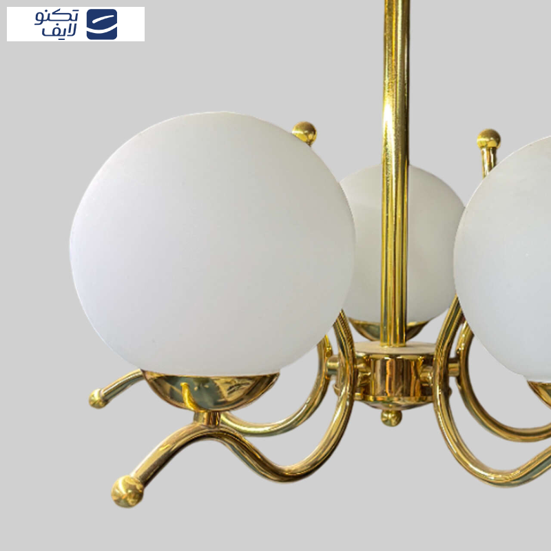 لوستر 5 شعله چشمه نور کد 8995