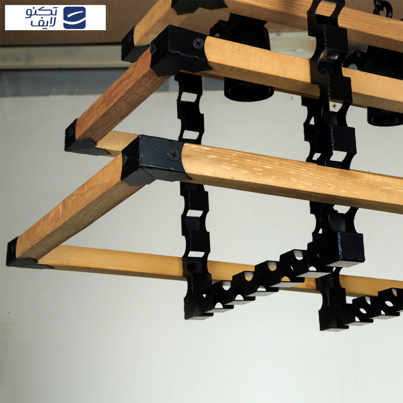 لوستر سه شعله چشمه نور کد 2226/3BK لوستر سه شعله چشمه نور کد 2226/3BK