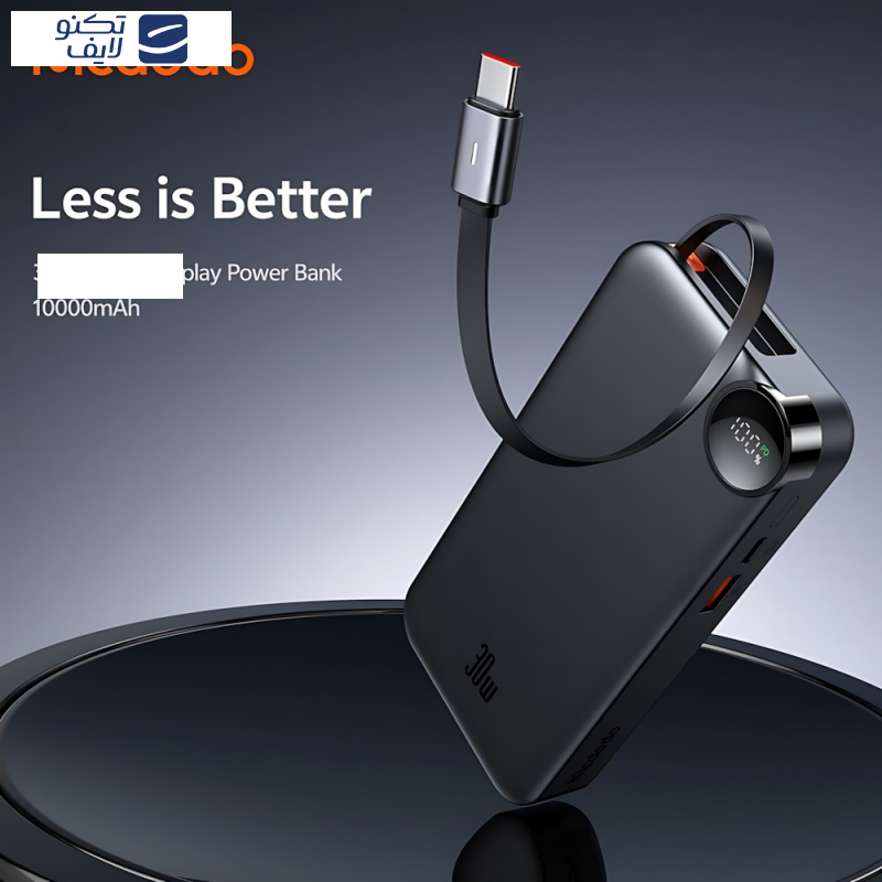 پاوربانک مک دودو مدل MC-387 ظرفیت 10000 میلی آمپرساعت پاوربانک مک دودو مدل MC-387 ظرفیت 10000 میلی آمپرساعت