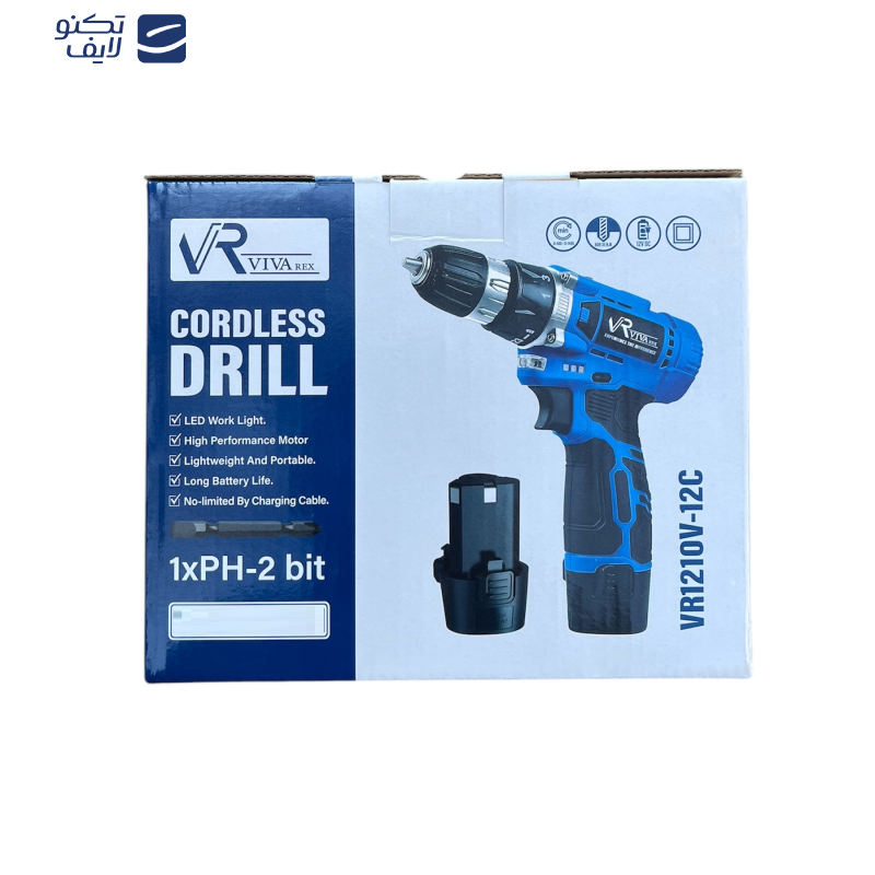 دریل پیچ گوشتی ویوارکس مدل VR1210V-12C دریل پیچ گوشتی ویوارکس مدل VR1210V-12C