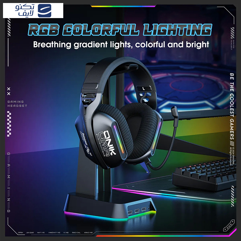 هدست بلوتوثی اونیکوما مدل GT808 هدست بلوتوثی اونیکوما مدل GT808