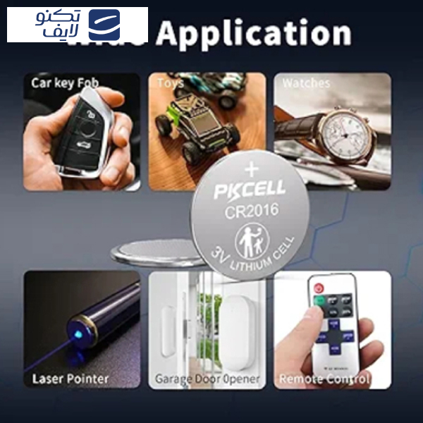 باتری سکه ای پیکی سل مدل  CR 2016 بسته 6 عددی باتری سکه ای پیکی سل مدل  CR 2016 بسته 6 عددی