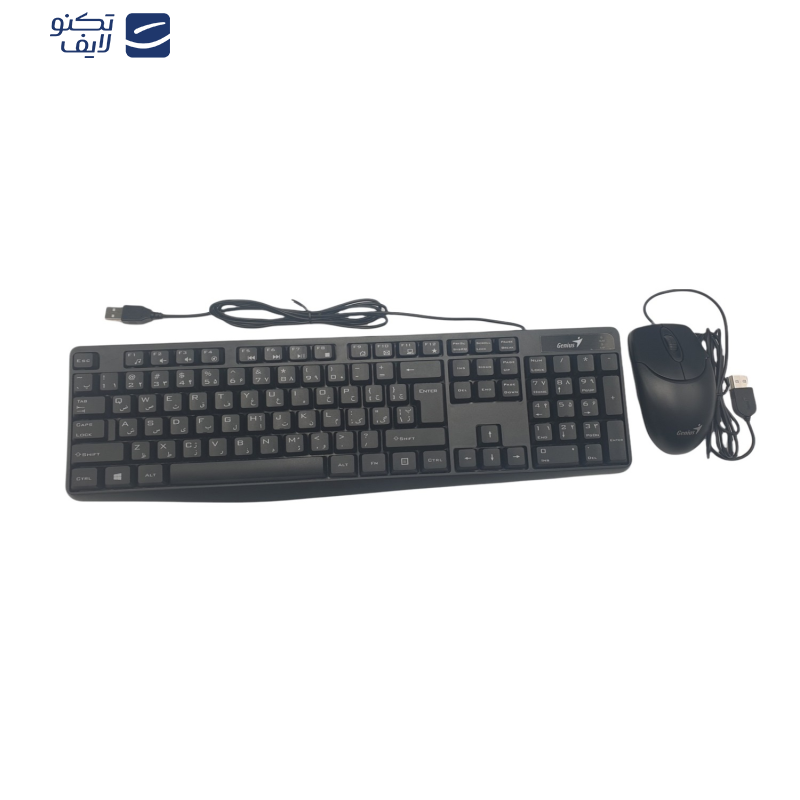 کیبورد و ماوس جنیوس مدل KM-170 کیبورد و ماوس جنیوس مدل KM-170
