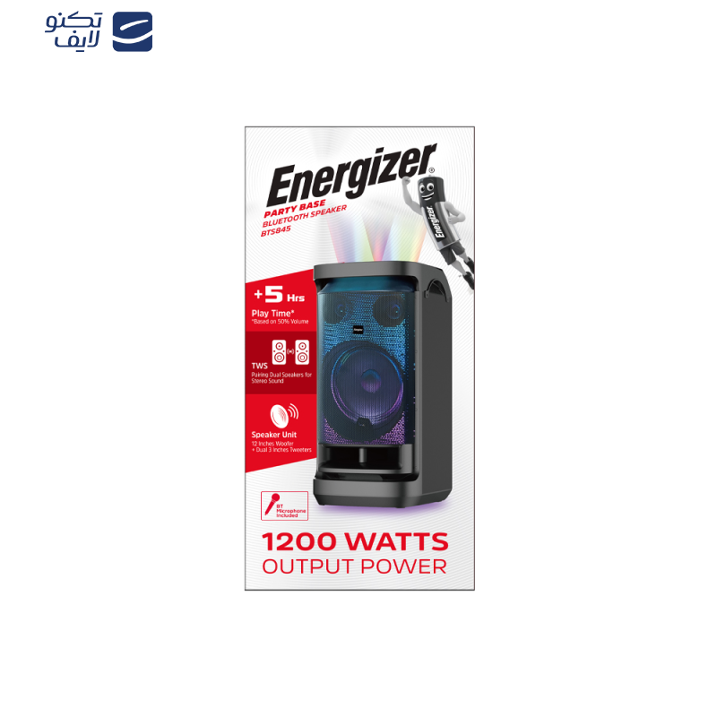 اسپیکر بلوتوثی انرجایزر مدل bts845 اسپیکر بلوتوثی انرجایزر مدل bts845