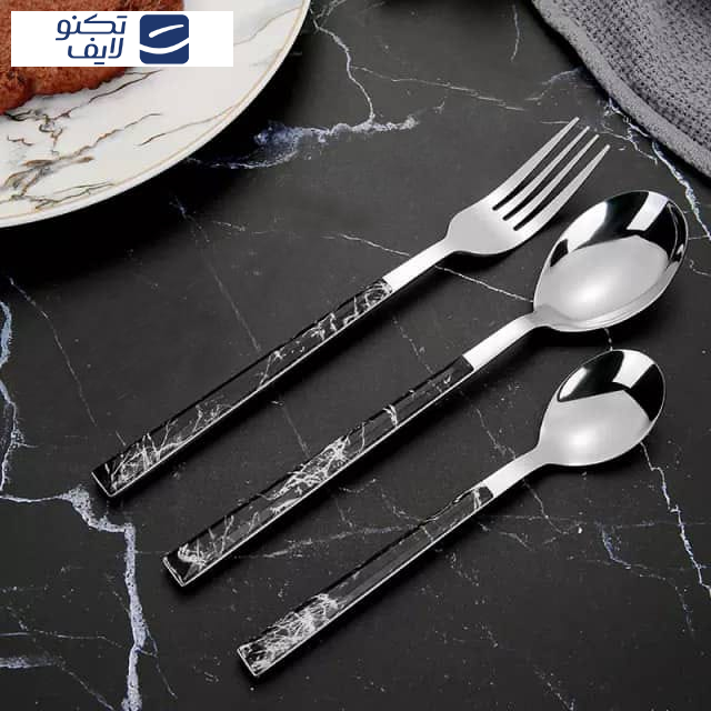 سرویس قاشق و چنگال 33 پارچه جی فی نی مدل BS-M