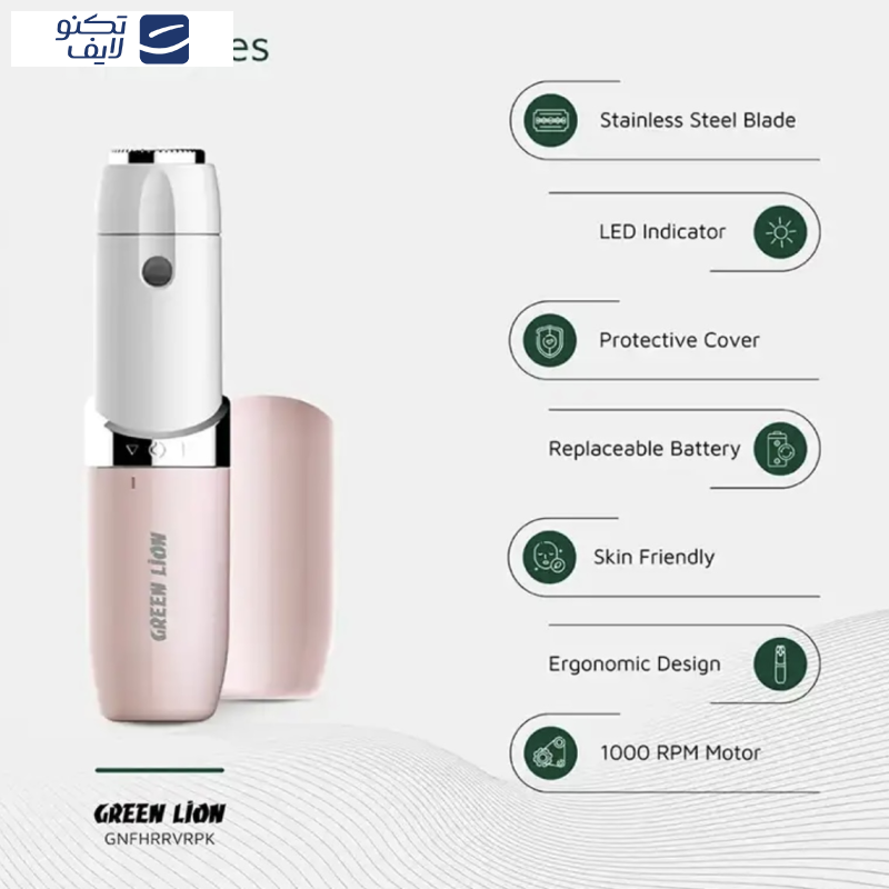 ماشین اصلاح موی صورت بانوان گرین لاین مدل TM-30