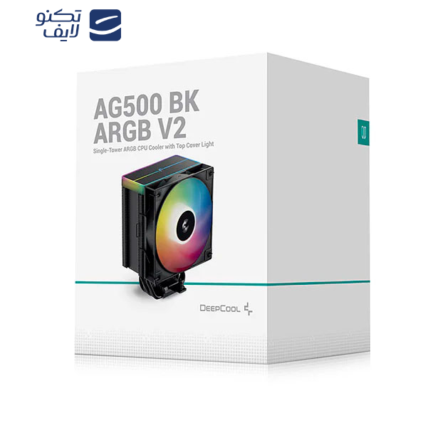 سیستم خنک‌کننده بادی دیپ کول مدل AG500 BK ARGB V2