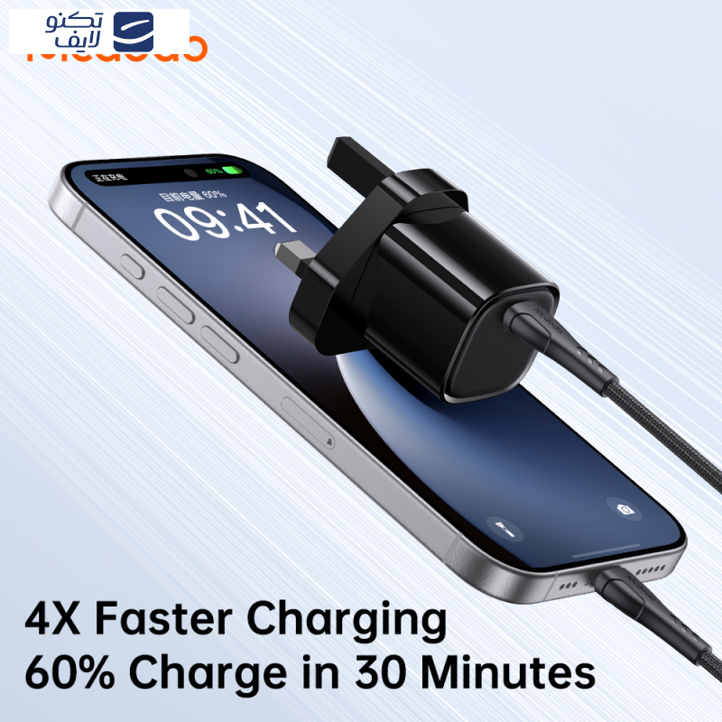 شارژر دیواری 20 وات مک دودو مدل PD Fast Charger به همرا کابل USB-C