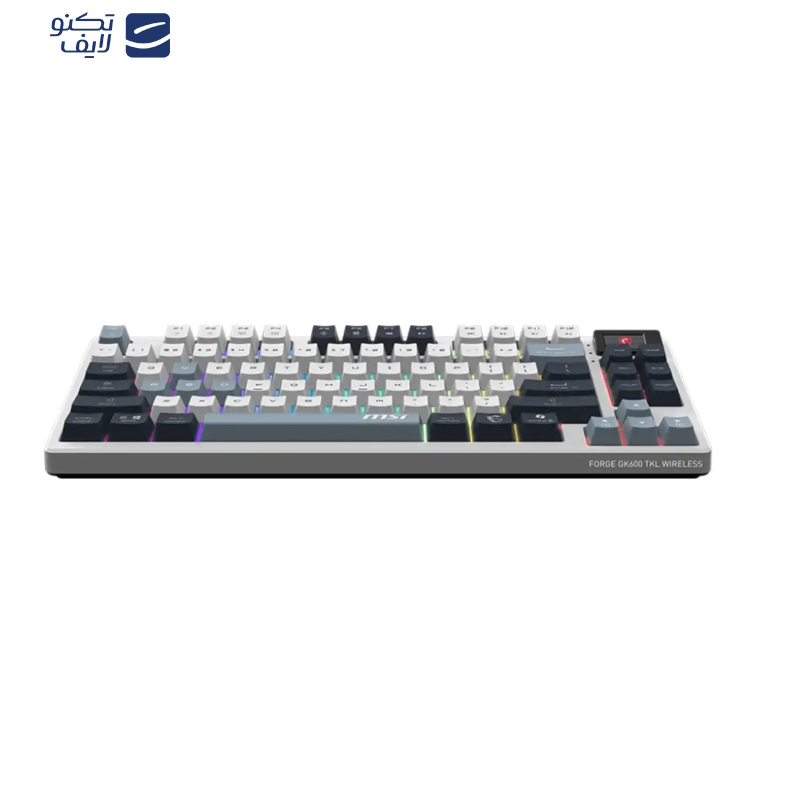 کیبورد مخصوص بازی ام اس آی مدل FORGE GK600 TKL SKY کیبورد مخصوص بازی ام اس آی مدل FORGE GK600 TKL SKY