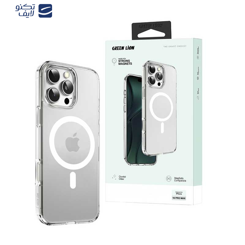 کاور گرین لاین مدل Magsafe Delgado مناسب برای گوشی موبایل اپل iPhone 16 Pro