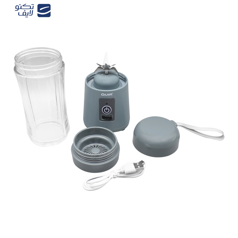 شیکر کوئیک مدل شارژی کد Q3 گنجایش 0.380 لیتر