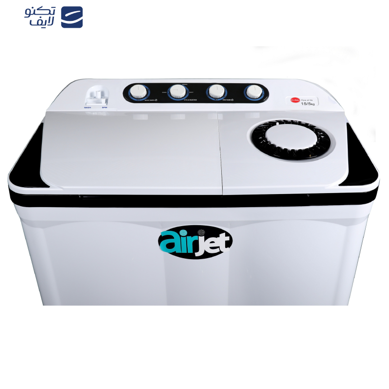 ماشین لباسشویی کرال مدل TTW 15514 FJ ظرفیت 15.5 کیلوگرم
