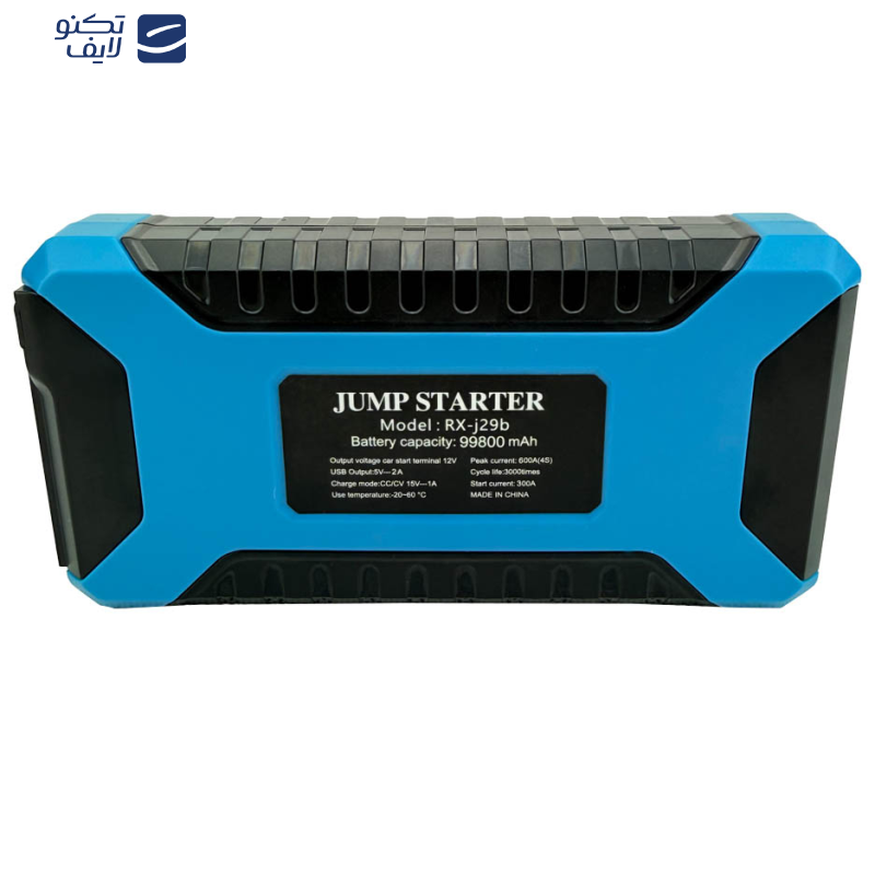 جامپ استارتر و کمپرسور فندکی راویکس مدل RX-J29B مجموعه 7 عددی جامپ استارتر و کمپرسور فندکی راویکس مدل RX-J29B مجموعه 7 عددی