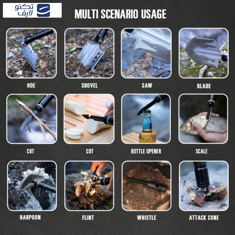 ابزار کمپینگ مدل TD14-C مجوعه 14 عددی ابزار کمپینگ مدل TD14-C مجوعه 14 عددی