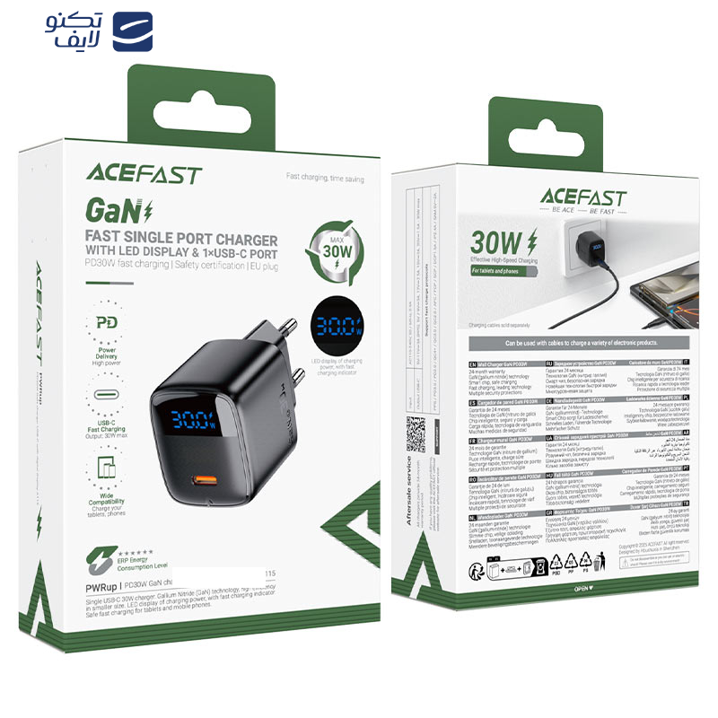 شارژر دیواری 20 وات ایس فست مدل A113