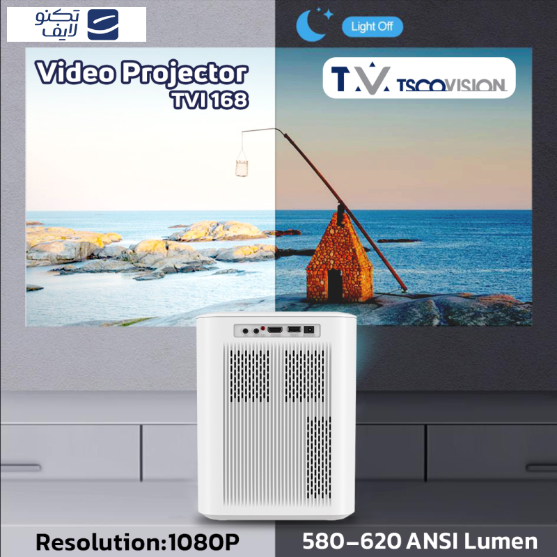 ویدیو پروژکتور تسکو مدل TVI 168 ویدیو پروژکتور تسکو مدل TVI 168