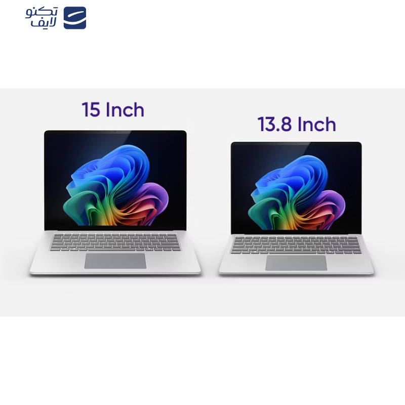 لپ تاپ 15 اینچی مایکروسافت مدل Surface Laptop 7 Copilot Plus PC-Snapdragon X Elite-16GB LPDDR5x-256GB SSD-Touch