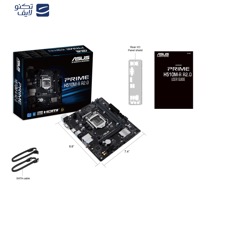 مادربرد ایسوس مدل PRIME H510M-R R2.0