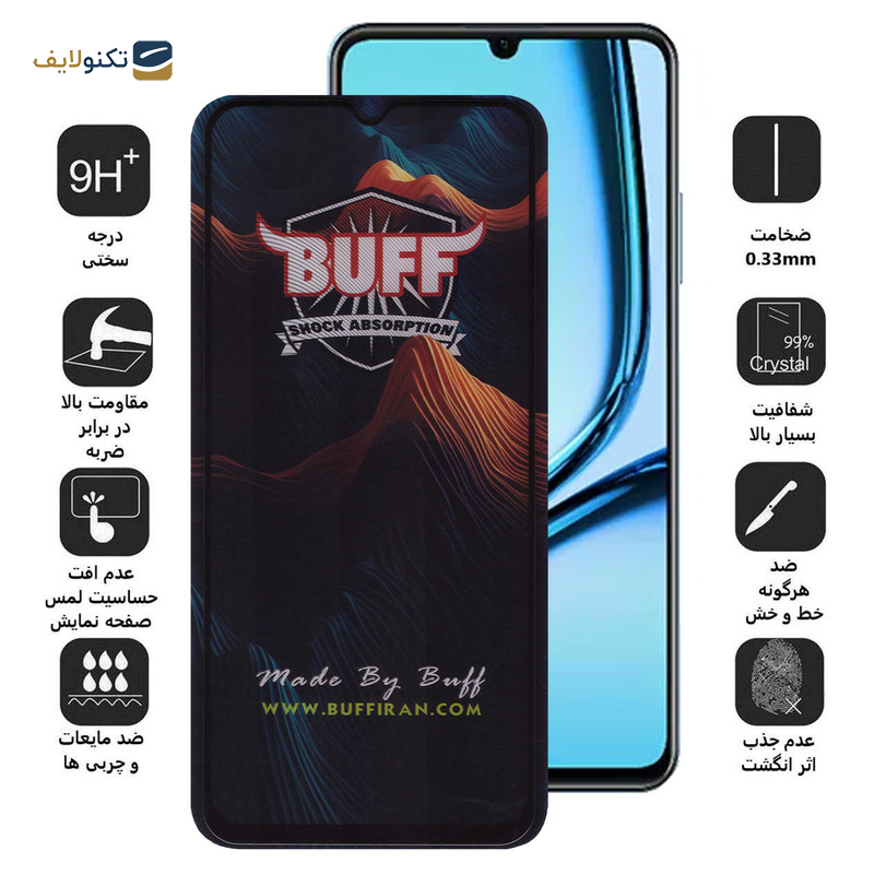 محافظ صفحه نمایش بوف مدل Mountain مناسب برای گوشی موبایل ریلمی Note 50 / C53 (India) / C53 / C51 / Narzo N53 محافظ صفحه نمایش بوف مدل Mountain مناسب برای گوشی موبایل ریلمی Note 50 / C53 (India) / C53 / C51 / Narzo N53