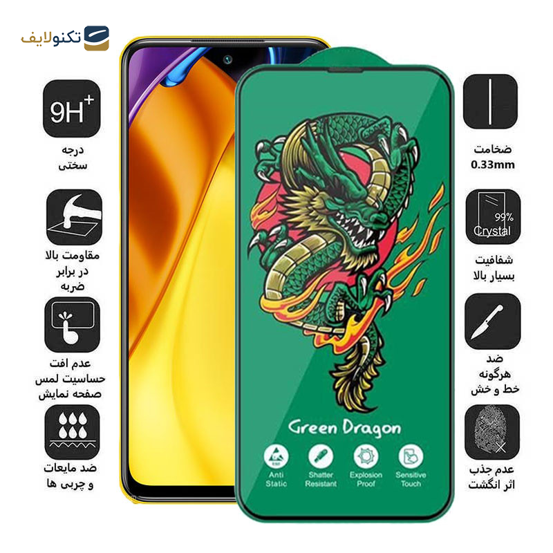 محافظ صفحه نمایش اپیکوی مدل Dragon ExplosionProof مناسب برای گوشی موبایل شیائومی Poco M3 Pro 4G/5G محافظ صفحه نمایش اپیکوی مدل Dragon ExplosionProof مناسب برای گوشی موبایل شیائومی Poco M3 Pro 4G/5G