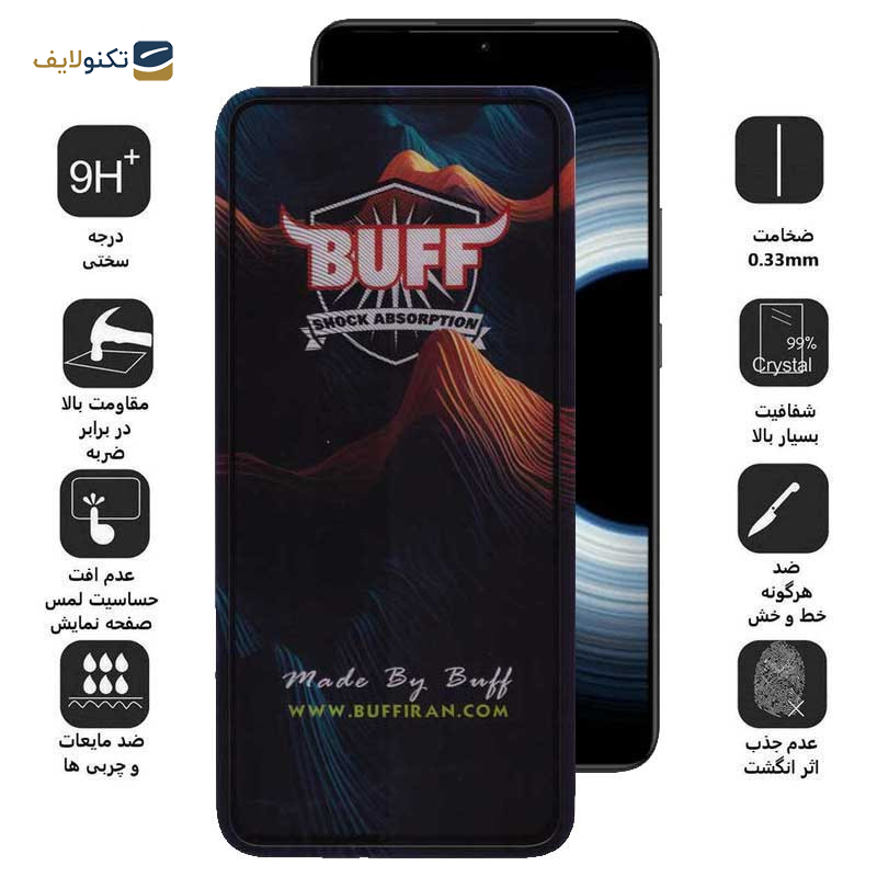 محافظ صفحه نمایش 5D بوف مدل Mountain-G مناسب برای گوشی موبایل شیائومی Redmi K50 Ultra / K50 Gaming / K50 Pro / K50 محافظ صفحه نمایش 5D بوف مدل Mountain-G مناسب برای گوشی موبایل شیائومی Redmi K50 Ultra / K50 Gaming / K50 Pro / K50