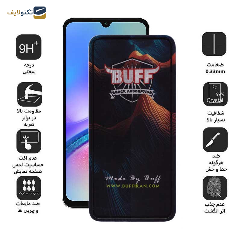 محافظ صفحه نمایش 5D بوف مدل Mountain-G مناسب برای گوشی موبایل سامسونگ Galaxy A05s / A05 / A70 محافظ صفحه نمایش 5D بوف مدل Mountain-G مناسب برای گوشی موبایل سامسونگ Galaxy A05s / A05 / A70