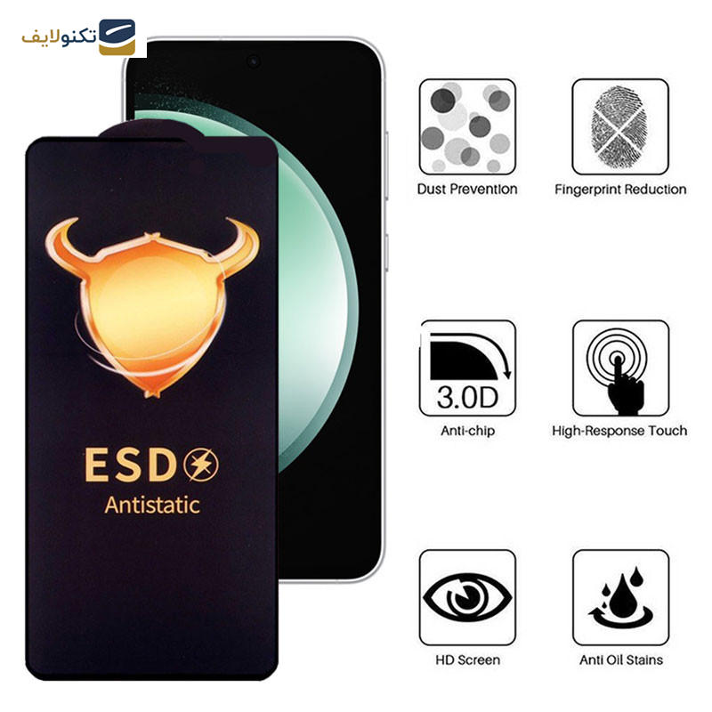 محافظ صفحه نمایش اپیکوی مدل Golden ESD مناسب برای گوشی موبایل سامسونگ Galaxy S23 FE/ A54 محافظ صفحه نمایش اپیکوی مدل Golden ESD مناسب برای گوشی موبایل سامسونگ Galaxy S23 FE/ A54