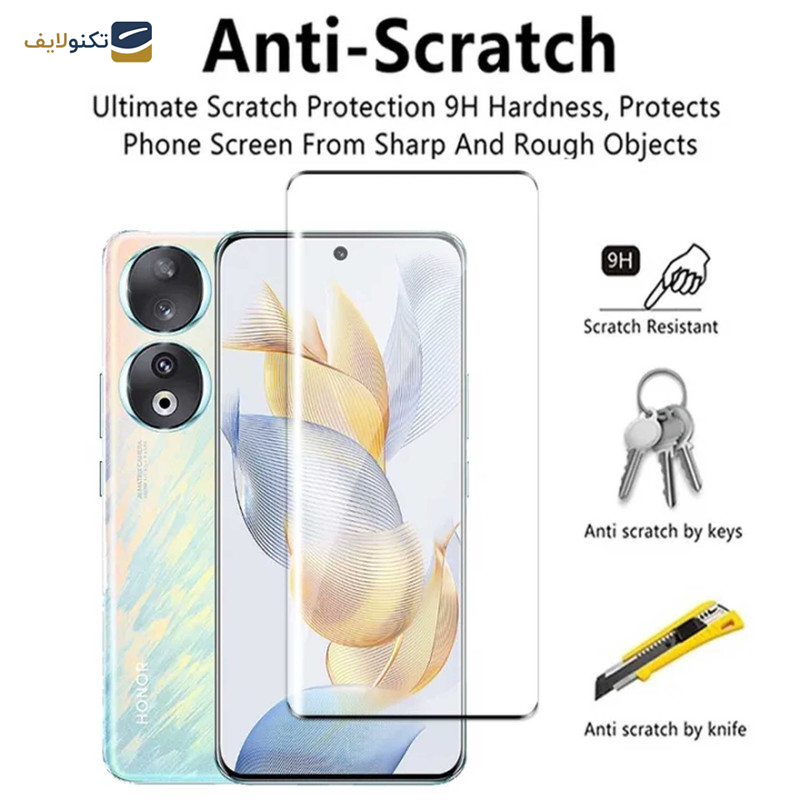 محافظ صفحه نمایش بوف مدل FullGlue-Max-G مناسب برای گوشی موبایل آنر Honor 90 / 90 Pro محافظ صفحه نمایش بوف مدل FullGlue-Max-G مناسب برای گوشی موبایل آنر Honor 90 / 90 Pro